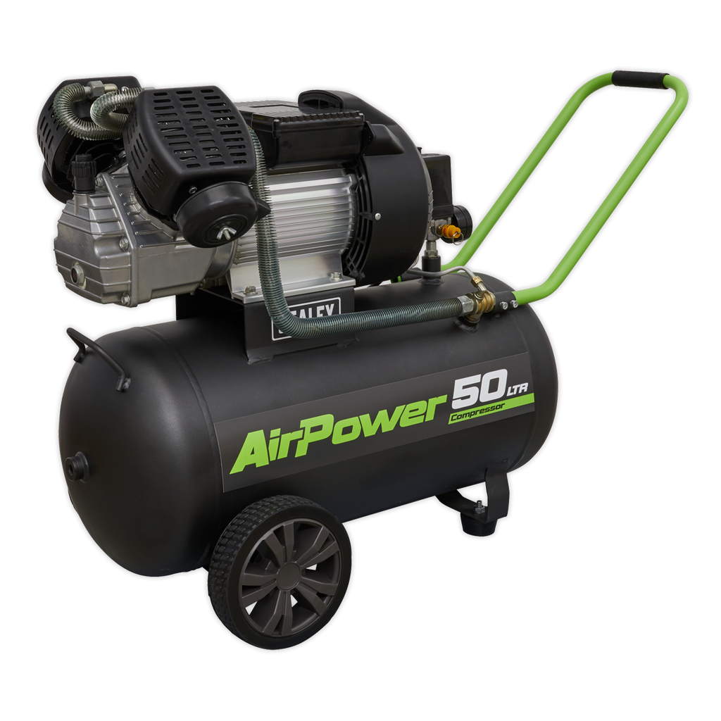 50L V-Twin Direct Drive Air Compressor 3hp