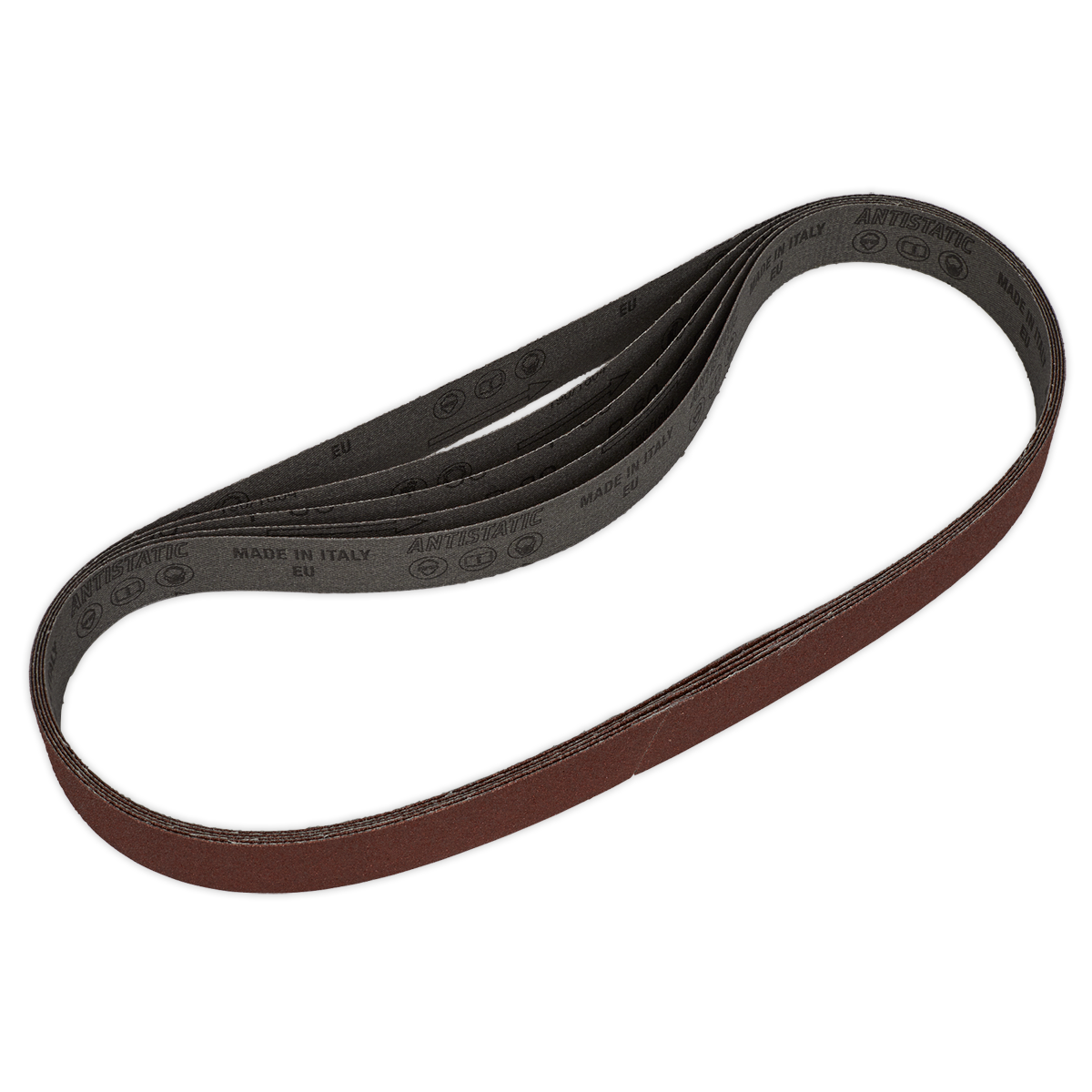25 x 762mm Sanding Belt 80Grit - Pack of 5