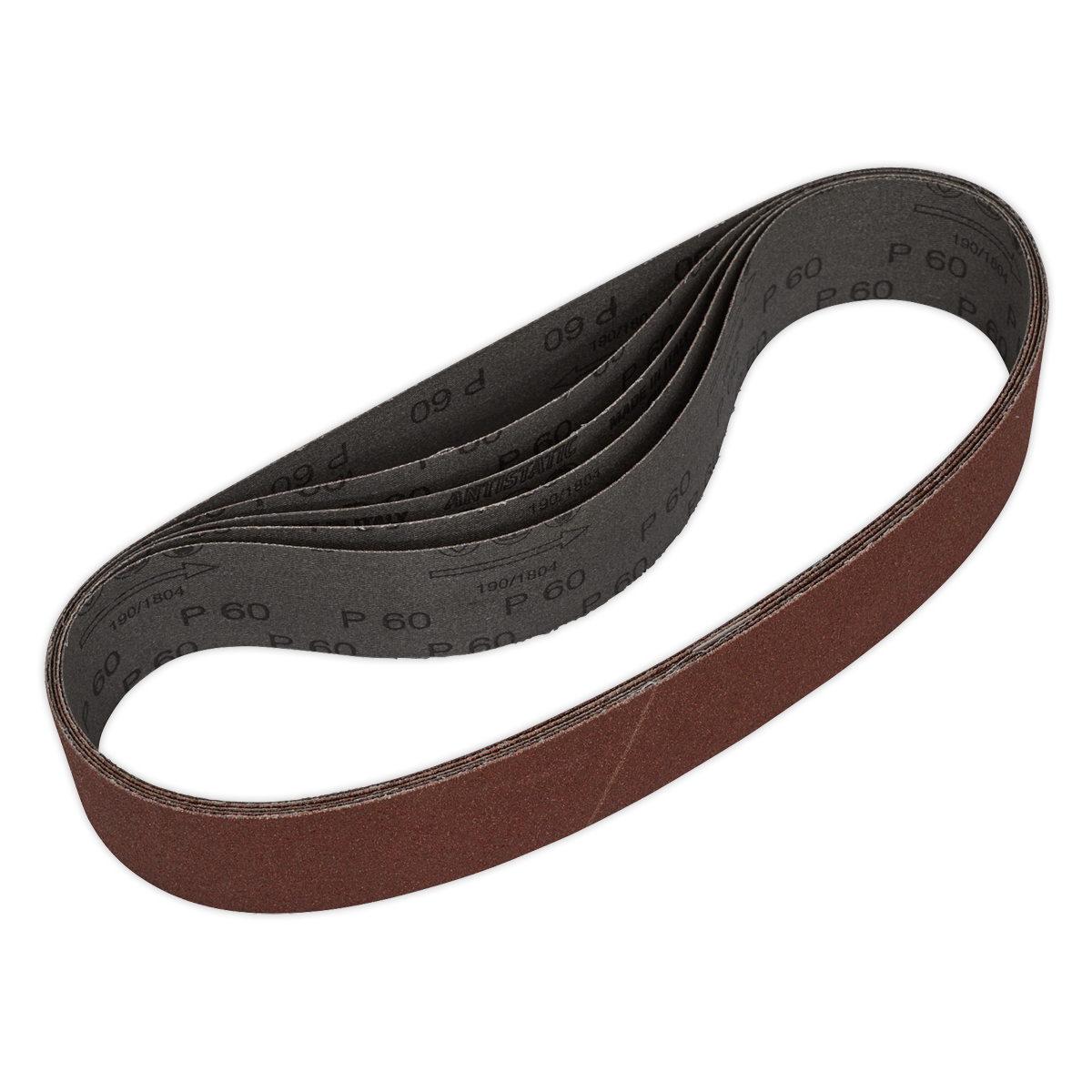 50 x 686mm Sanding Belt 60Grit - Pack of 5