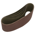 76 x 457mm Sanding Belt 240Grit - Pack of 5