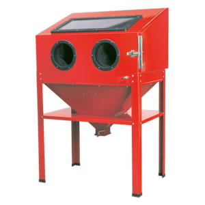 Shot Blasting Cabinet 890 x 570 x 1380mm