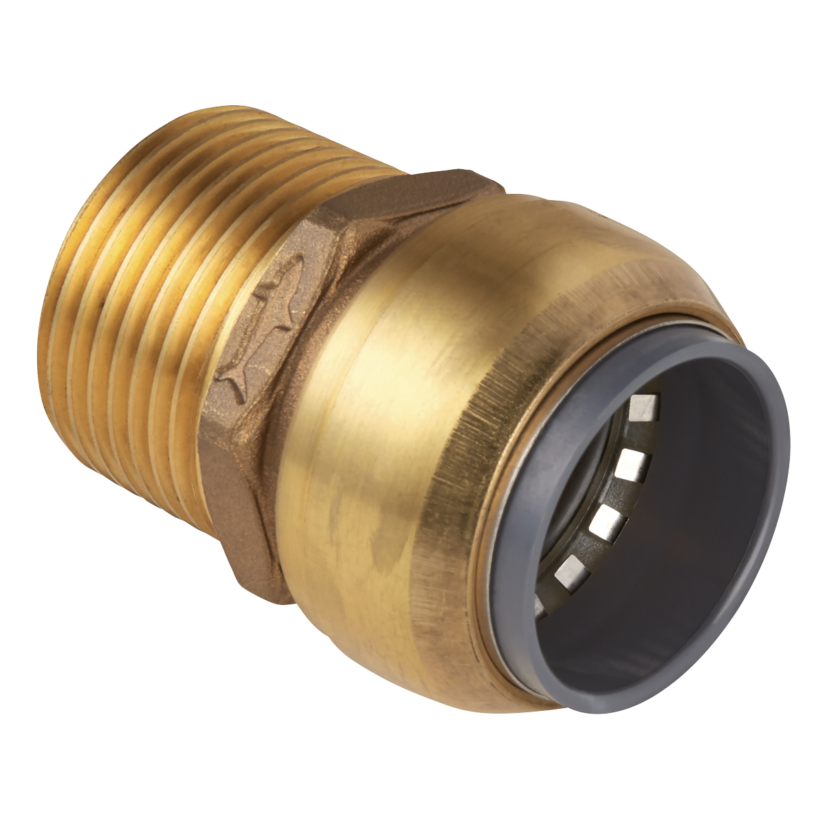 SharkBite® Brass Straight Adaptor 15mm x 1/2"BSPT