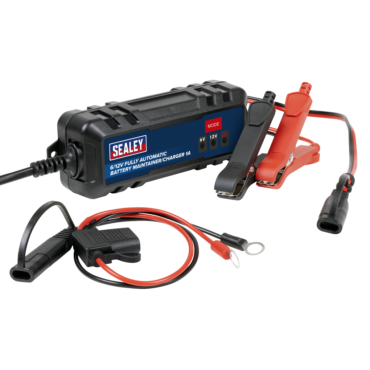 6/12V Fully Automatic Battery Charger/Maintainer, 1A (SBC1)