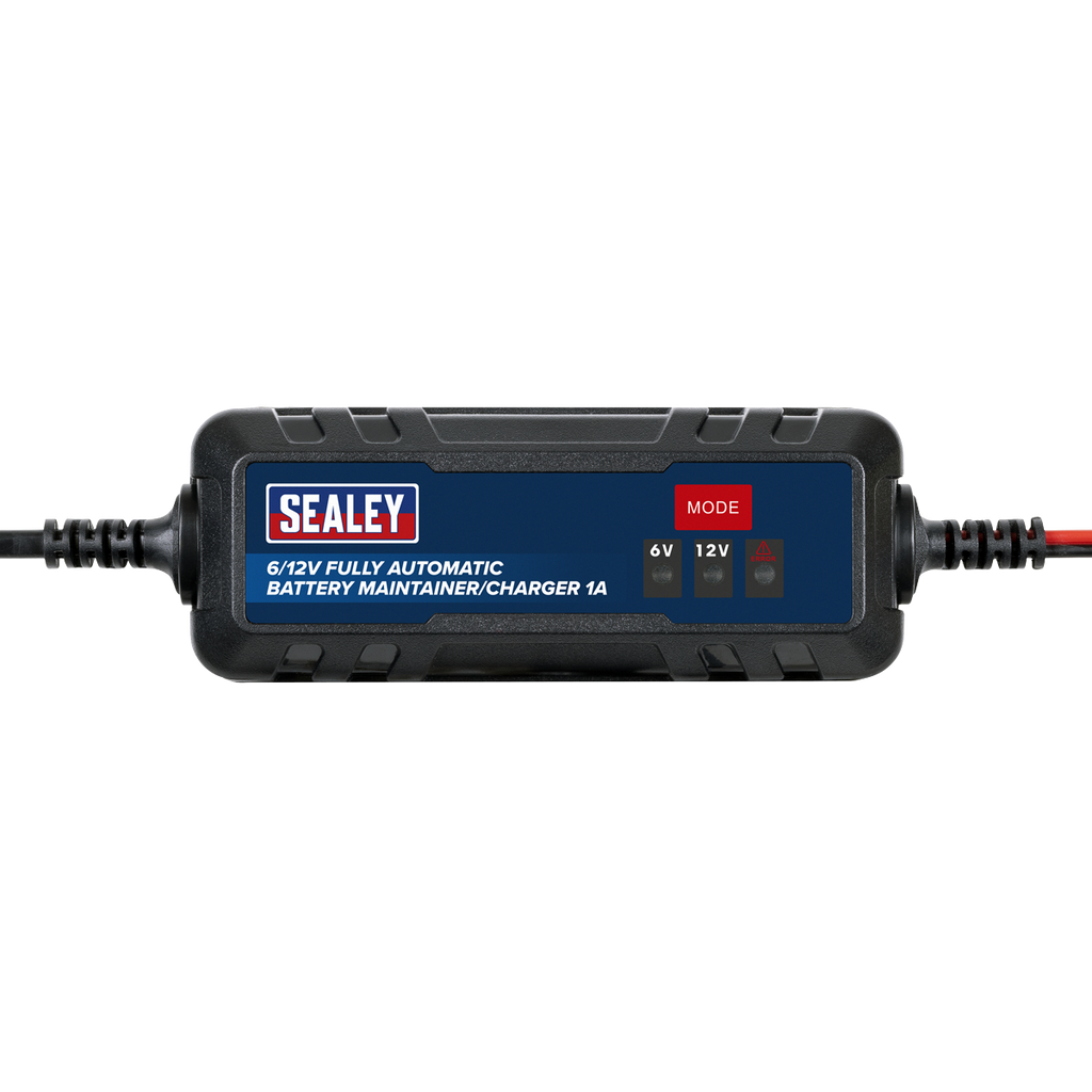 6/12V Fully Automatic Battery Charger/Maintainer, 1A (SBC1)