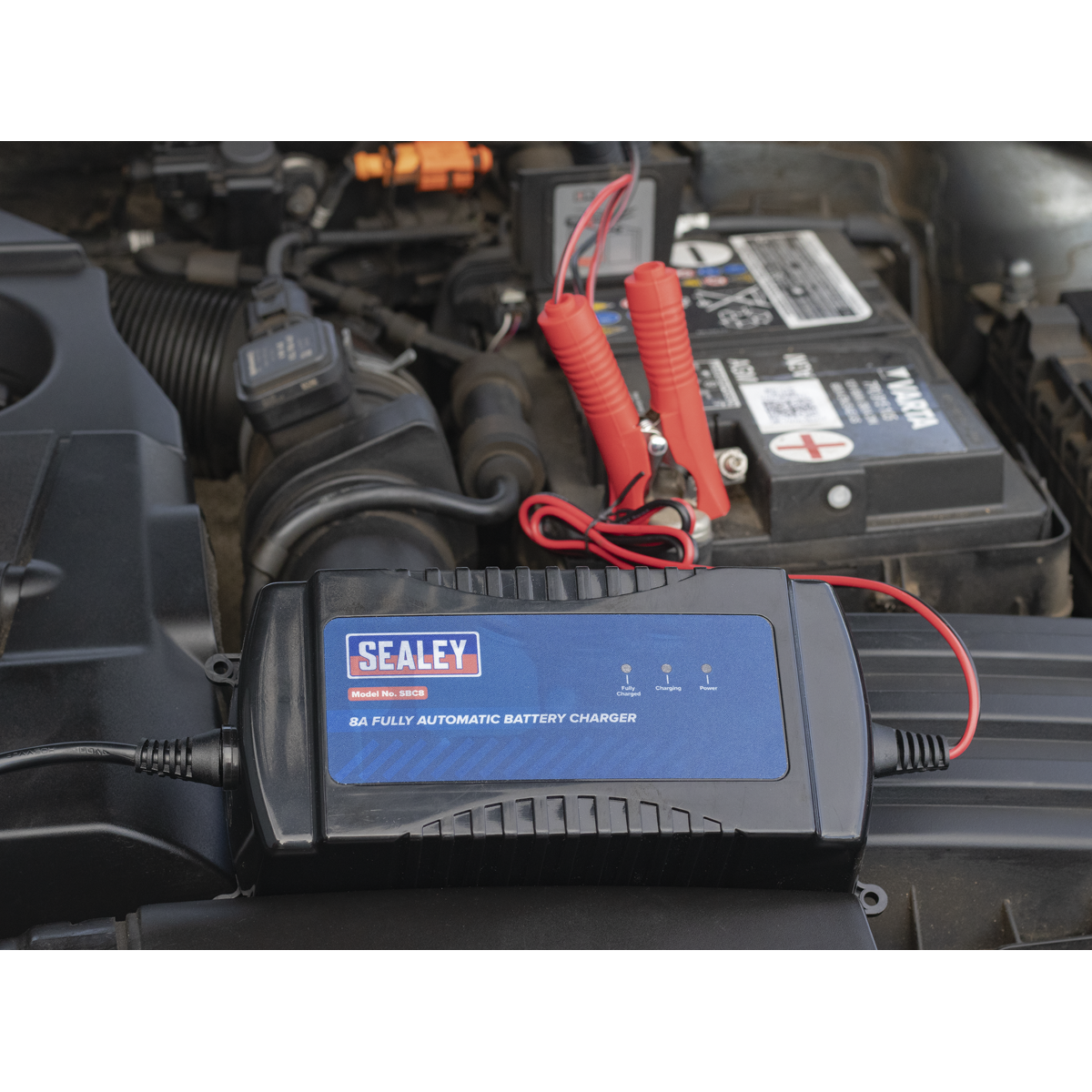 12V Fully Automatic Battery Charger/Maintainer, 8A (SBC8)