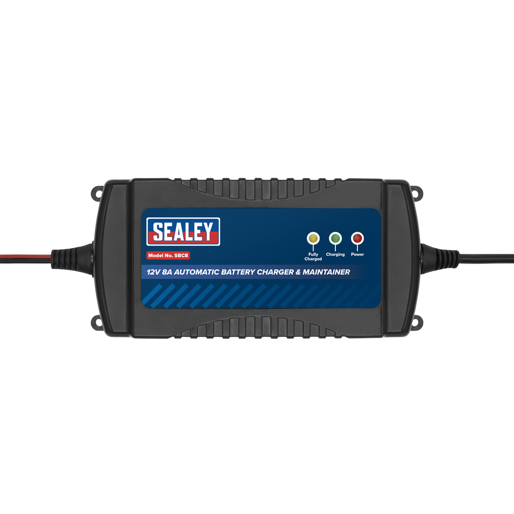 12V Fully Automatic Battery Charger/Maintainer, 8A (SBC8)