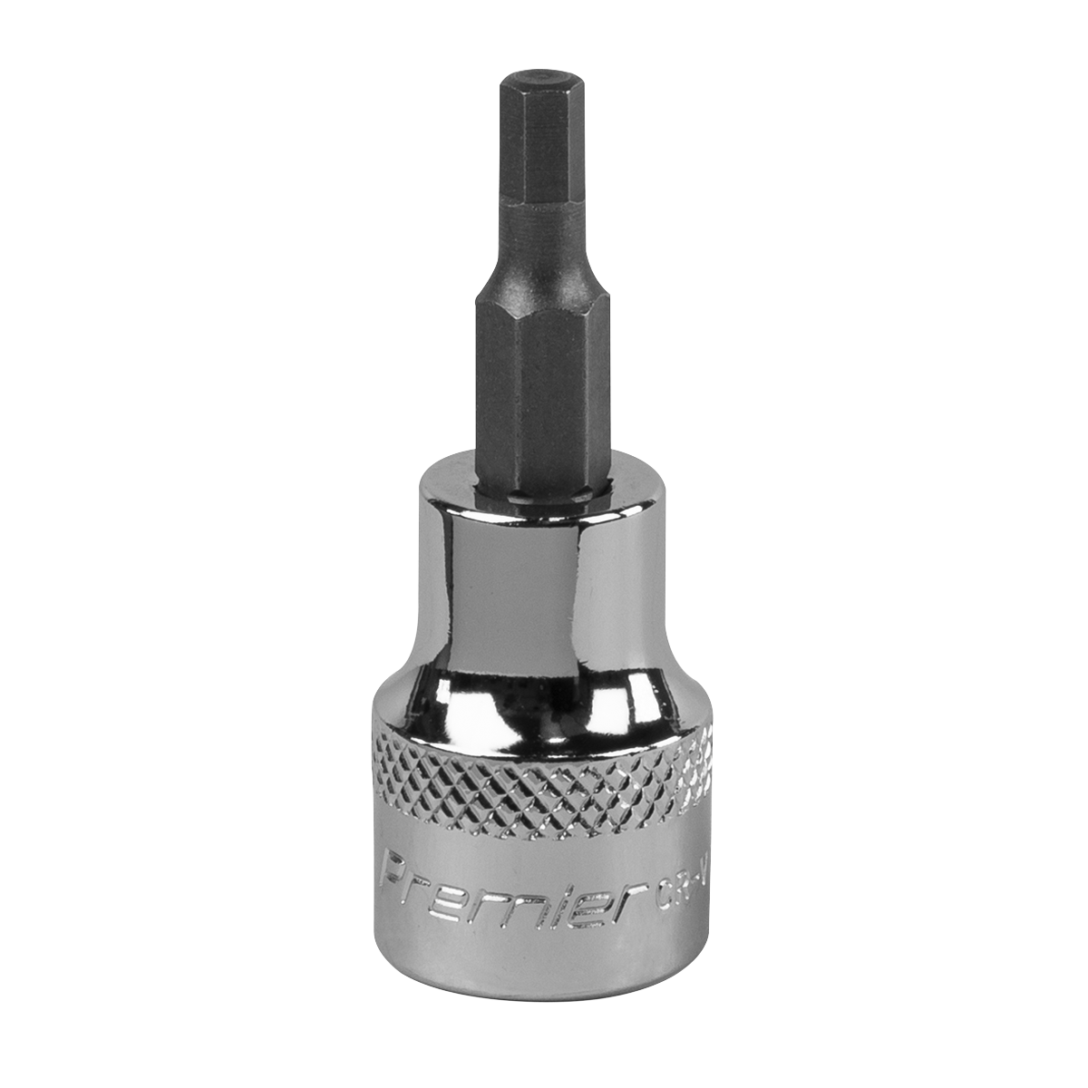 Premier Hex Socket Bit 3/8"Sq Drive 4mm