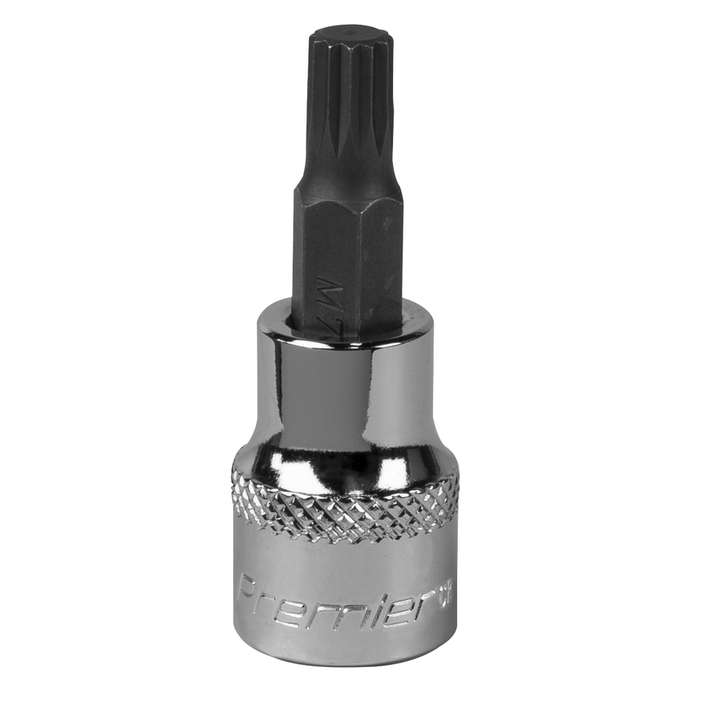 Premier Spline Socket Bit 3/8"Sq Drive M7