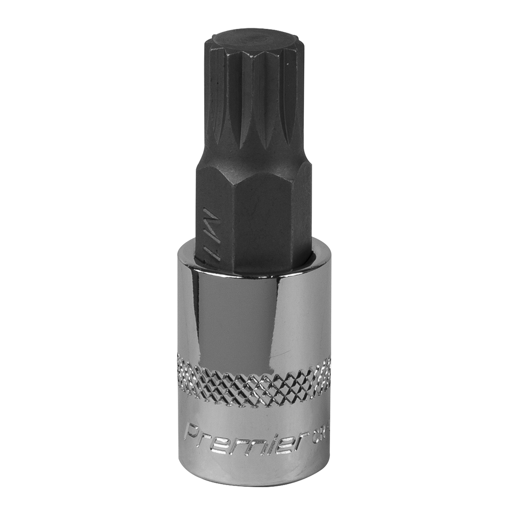 Premier Spline Socket Bit 3/8"Sq Drive M12