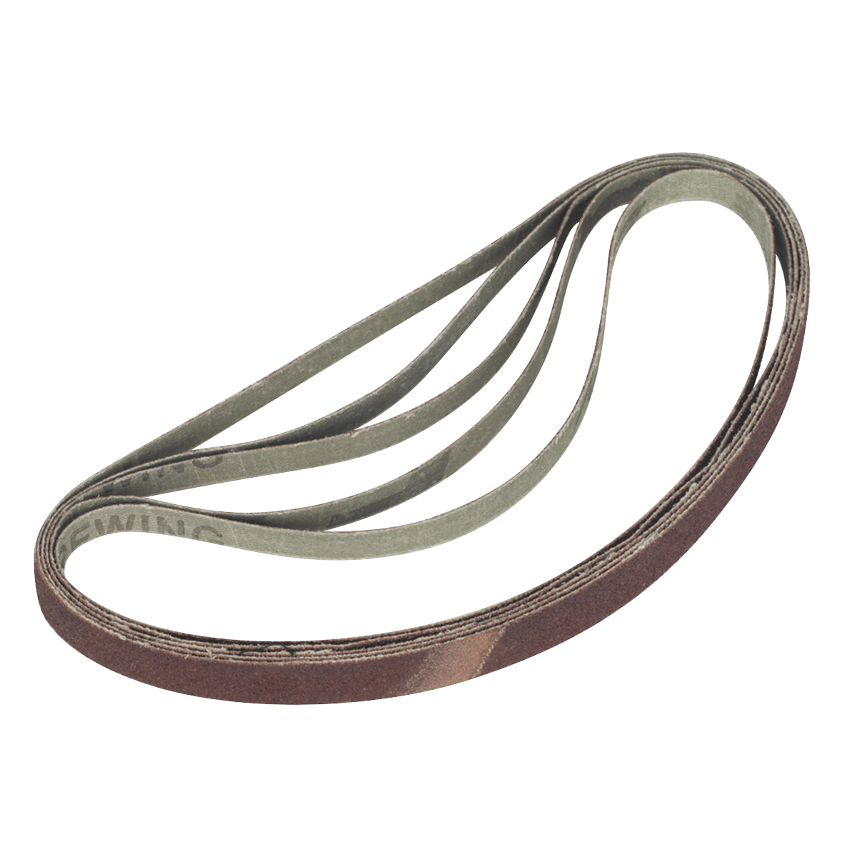 12 x 456mm Sanding Belt 100Grit - Pack of 5
