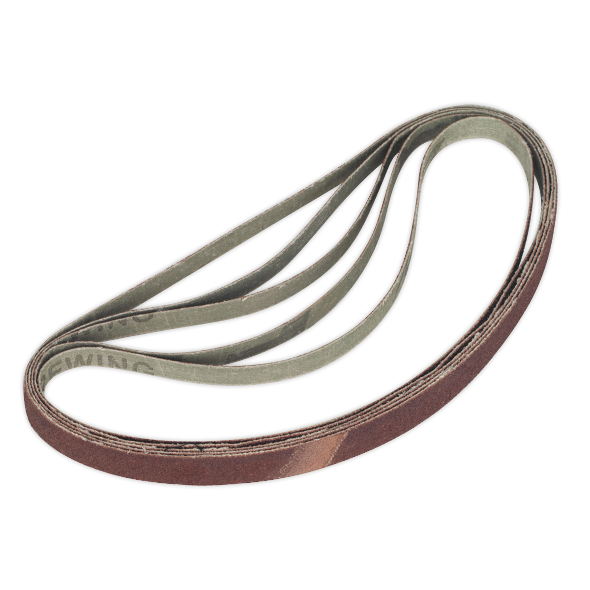 12 x 456mm Sanding Belt 80Grit - Pack of 5