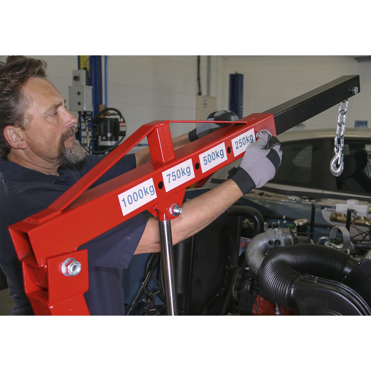 Folding Engine Crane 1 Tonne