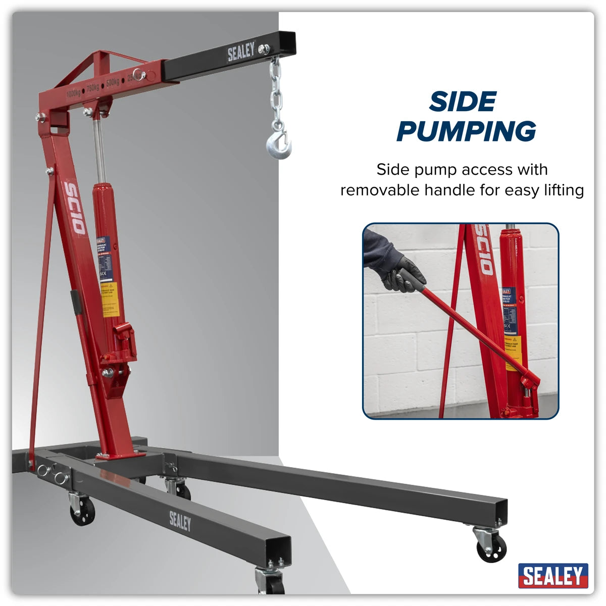 KD' Type Folding Crane, 1 Tonne (SC10)