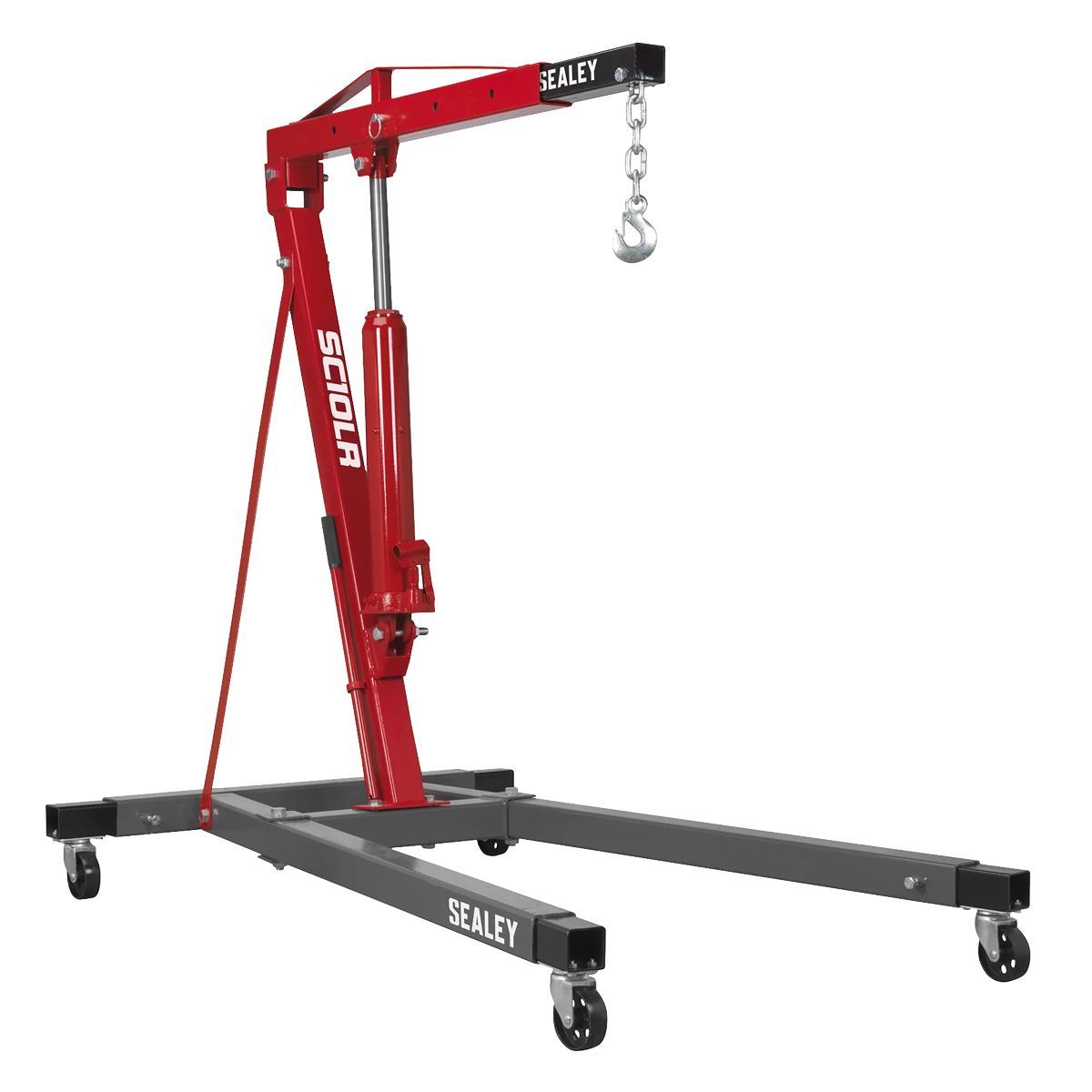 Long Reach Engine Crane with Extendable Legs, 1 Tonne (SC10LR)