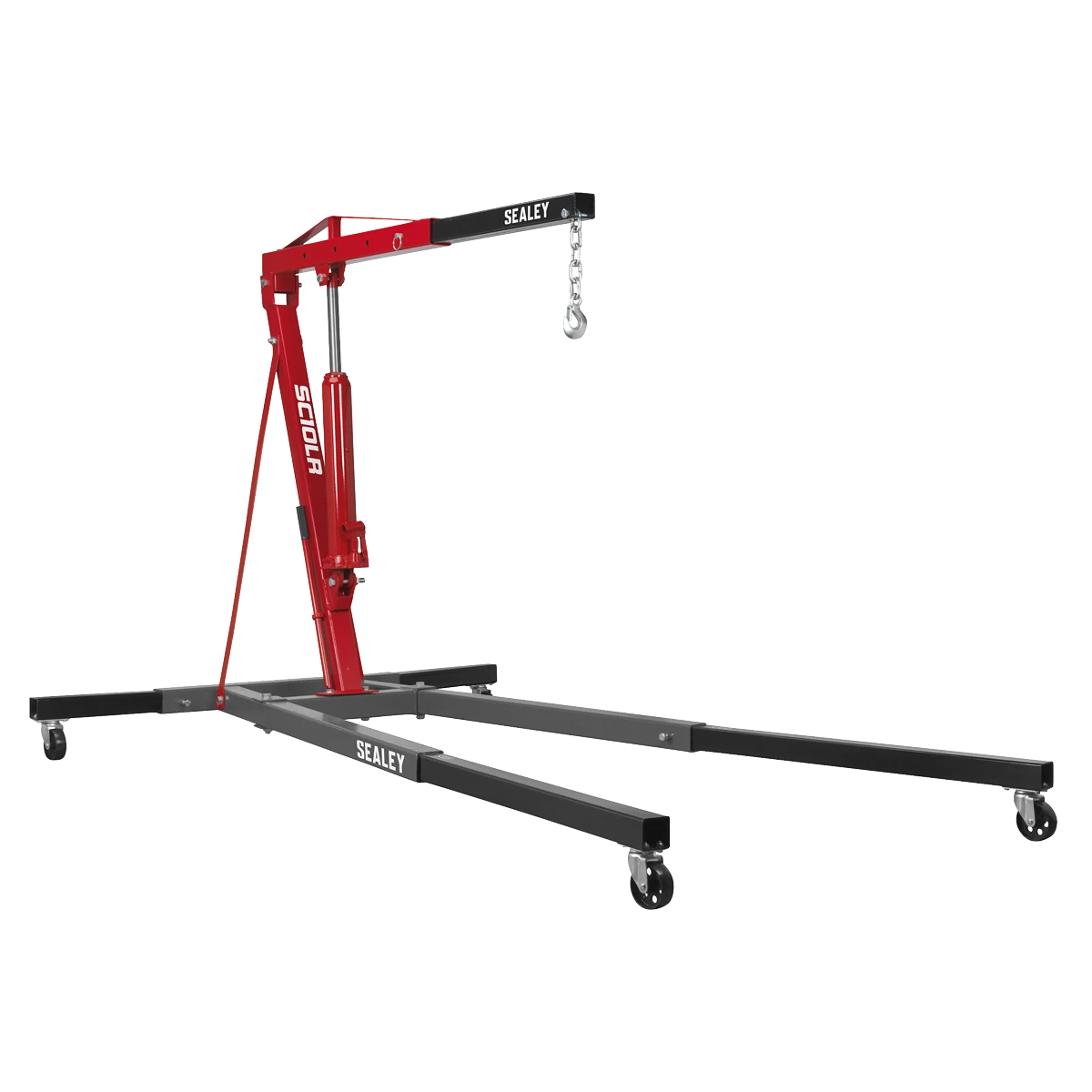 Long Reach Engine Crane with Extendable Legs, 1 Tonne (SC10LR)