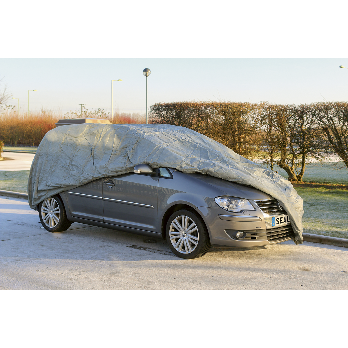 Premier 3-Layer All-Seasons Car Cover - Medium
