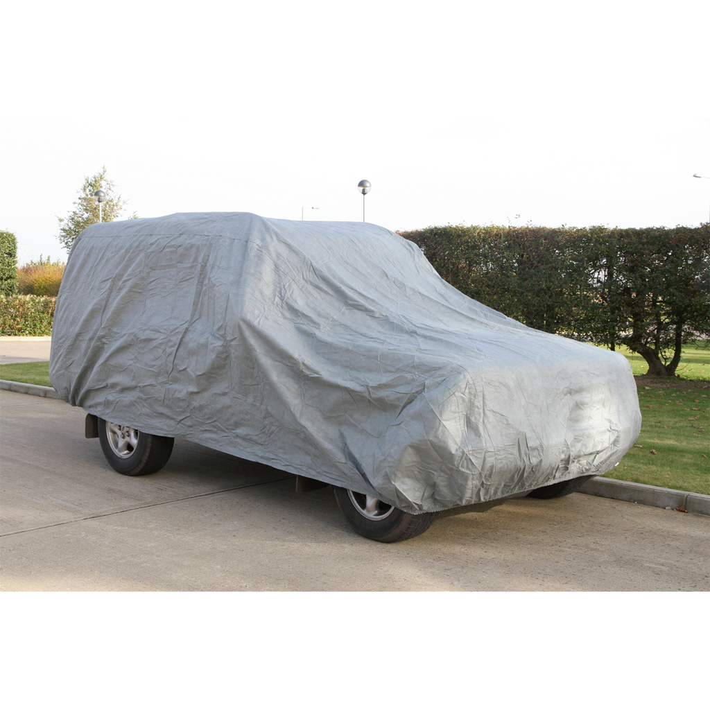 Premier 3-Layer All-Seasons Car Cover - Large