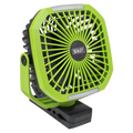 Portable Clip Fan with Worklight 8", 4-Speed (SCF8WL)