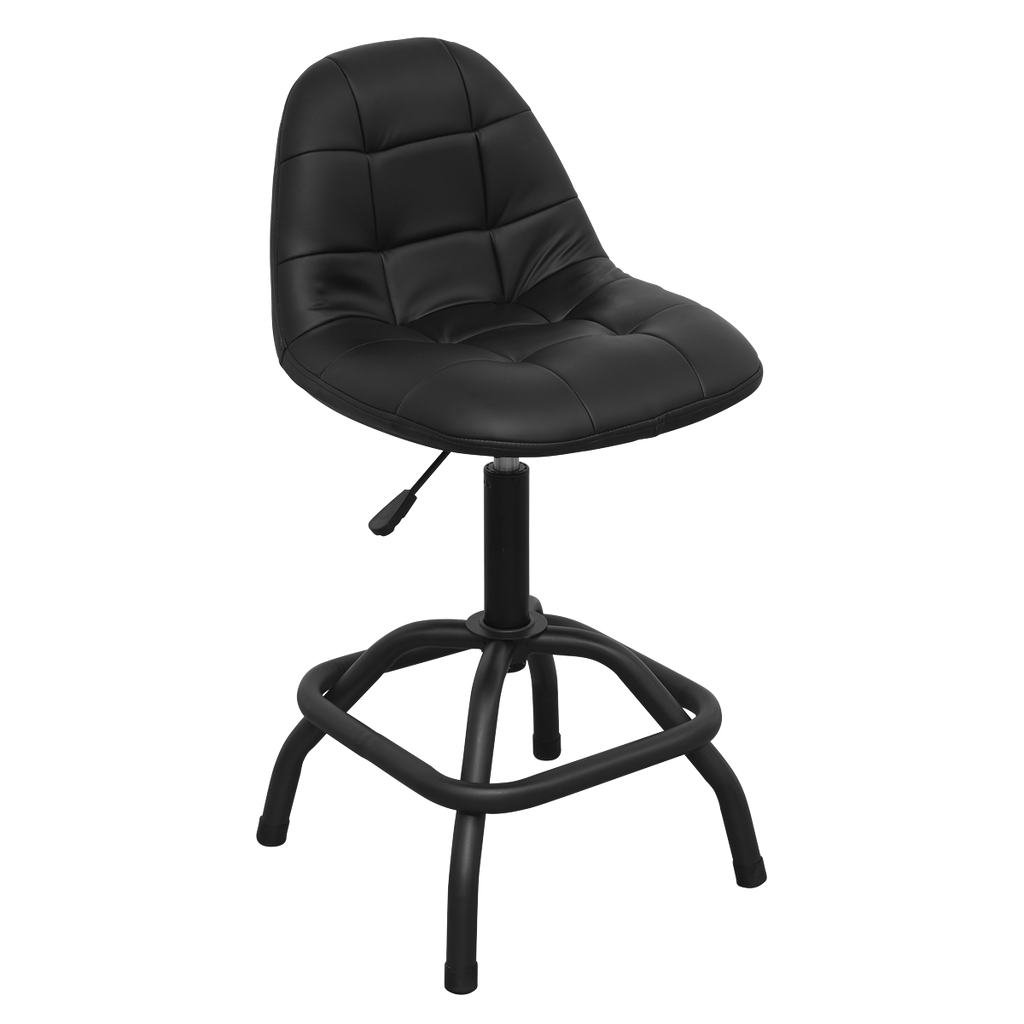 Premier Industrial Pneumatic Workshop Stool with Adjustable
