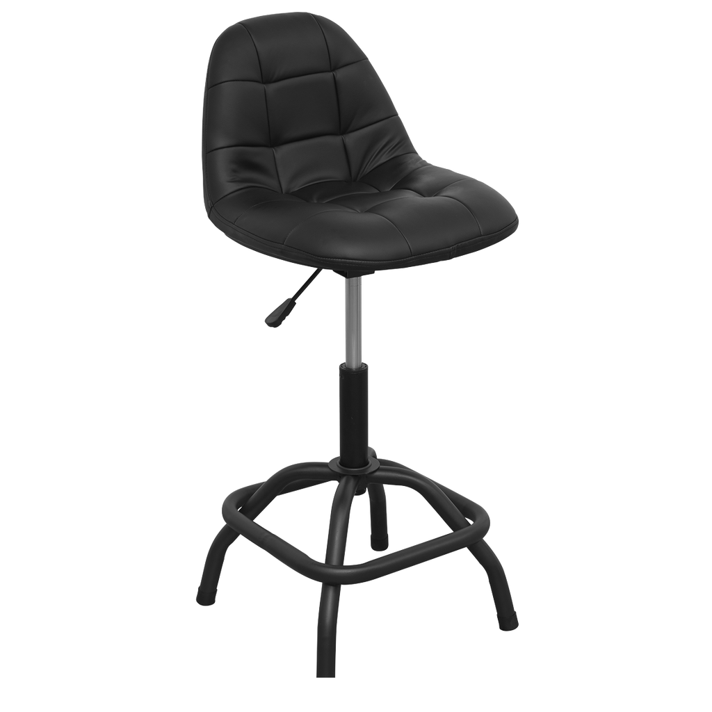 Premier Industrial Pneumatic Workshop Stool with Adjustable