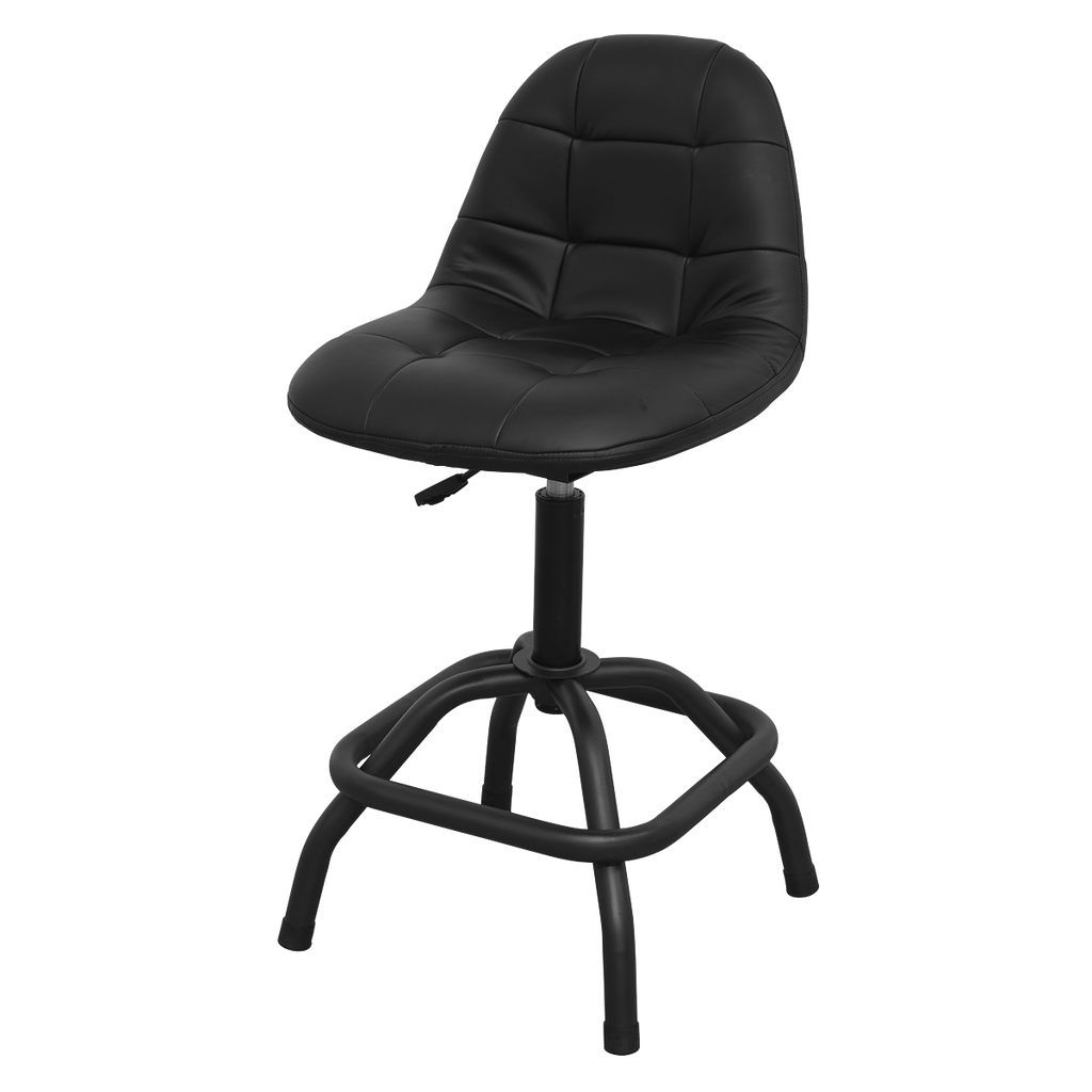 Premier Industrial Pneumatic Workshop Stool with Adjustable