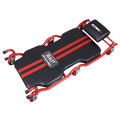 Deluxe Steel Creeper with 6 Wheels & Headrest