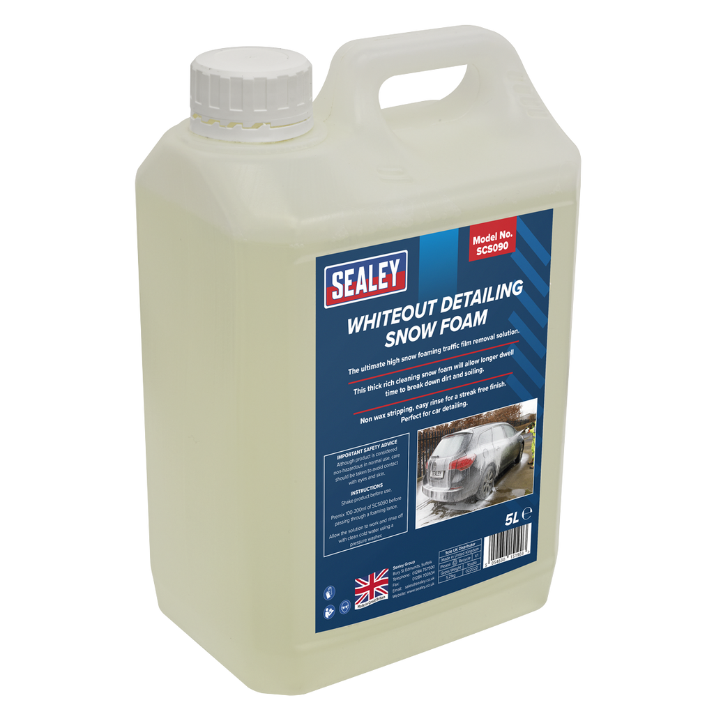 Pressure Washer with Snow Foam Combo, 130bar, 1600W (PW1860COMBO)