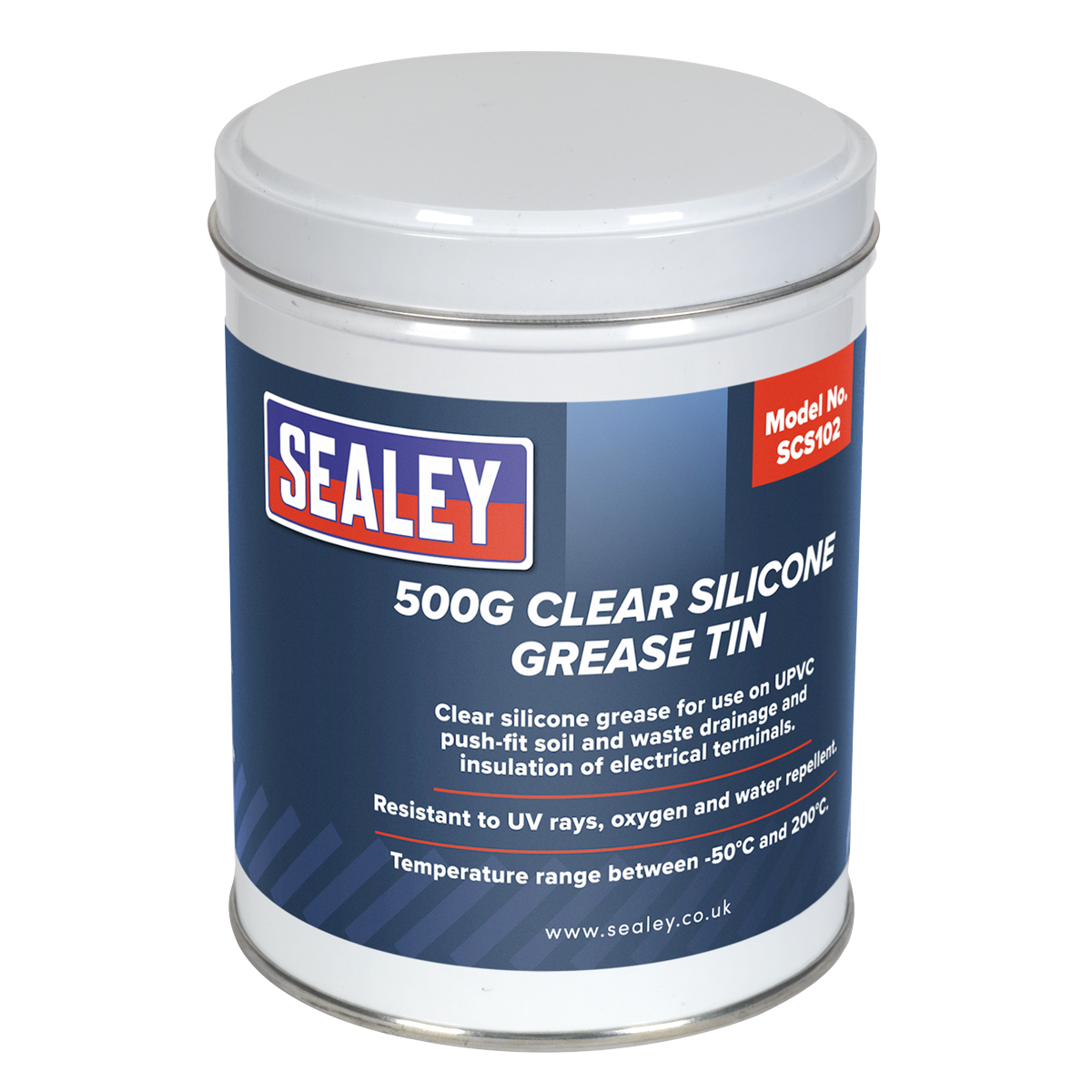 Silicone Clear Grease Tin 500g