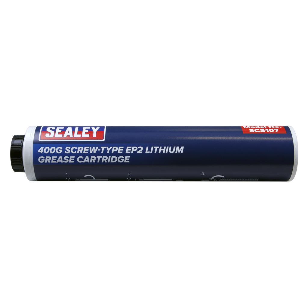 EP2 Lithium Grease Cartridge Screw-Type 400g