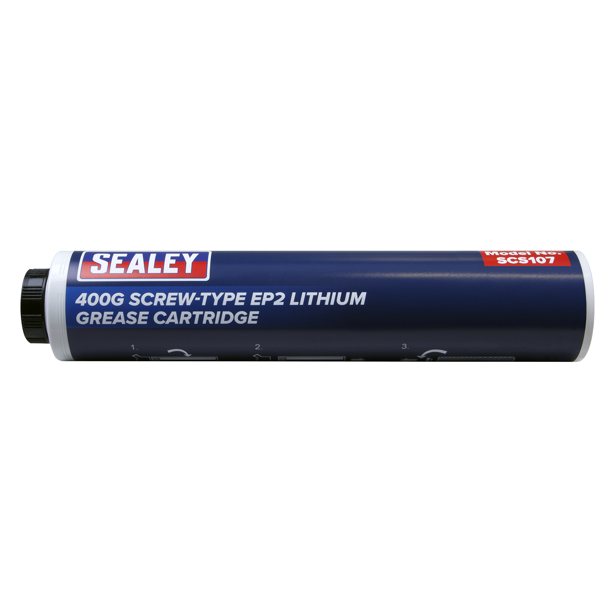 EP2 Lithium Grease Cartridge Screw-Type 400g