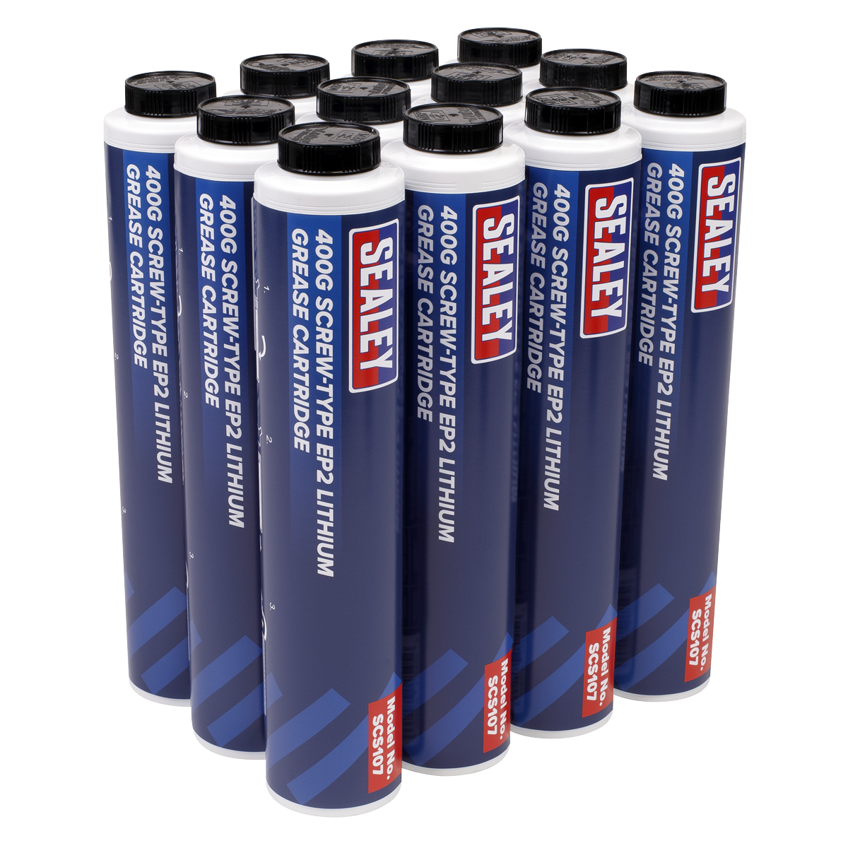 EP2 Lithium Grease Cartridge Screw-Type 400g - Pack of 12