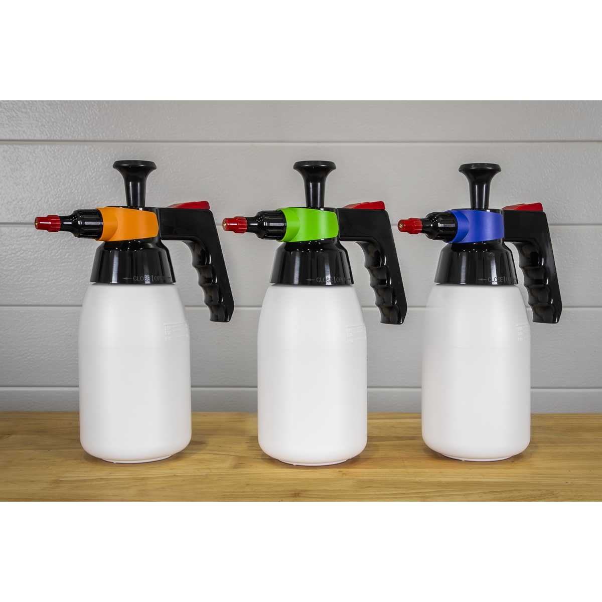 Premium Pressure Solvent Sprayers & Colour-Coded Caps Combo