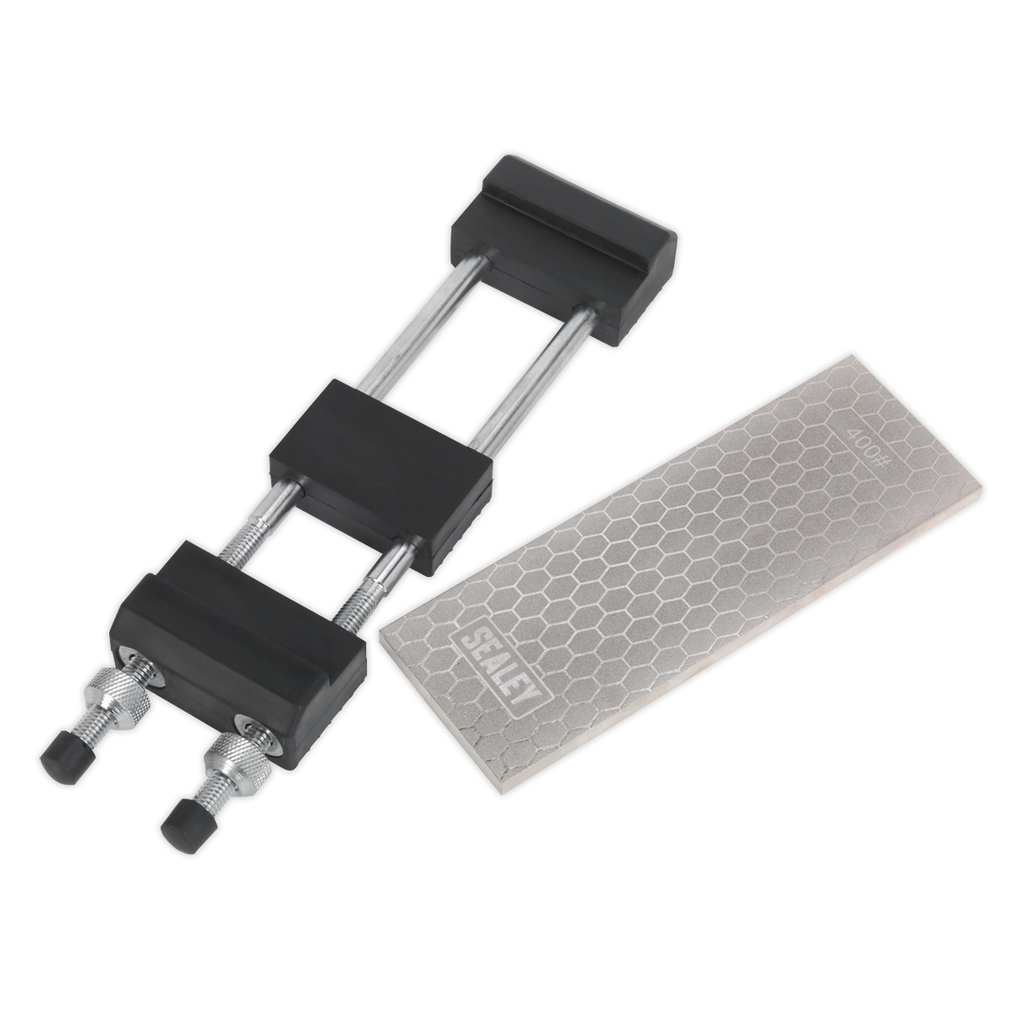 Combination Diamond Sharpening Whetstone with Adjustable Sto