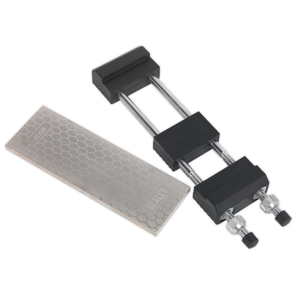 Combination Diamond Sharpening Whetstone with Adjustable Sto