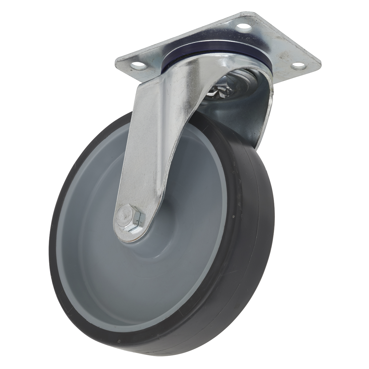 100mm Castor Wheel with Swivel Plate