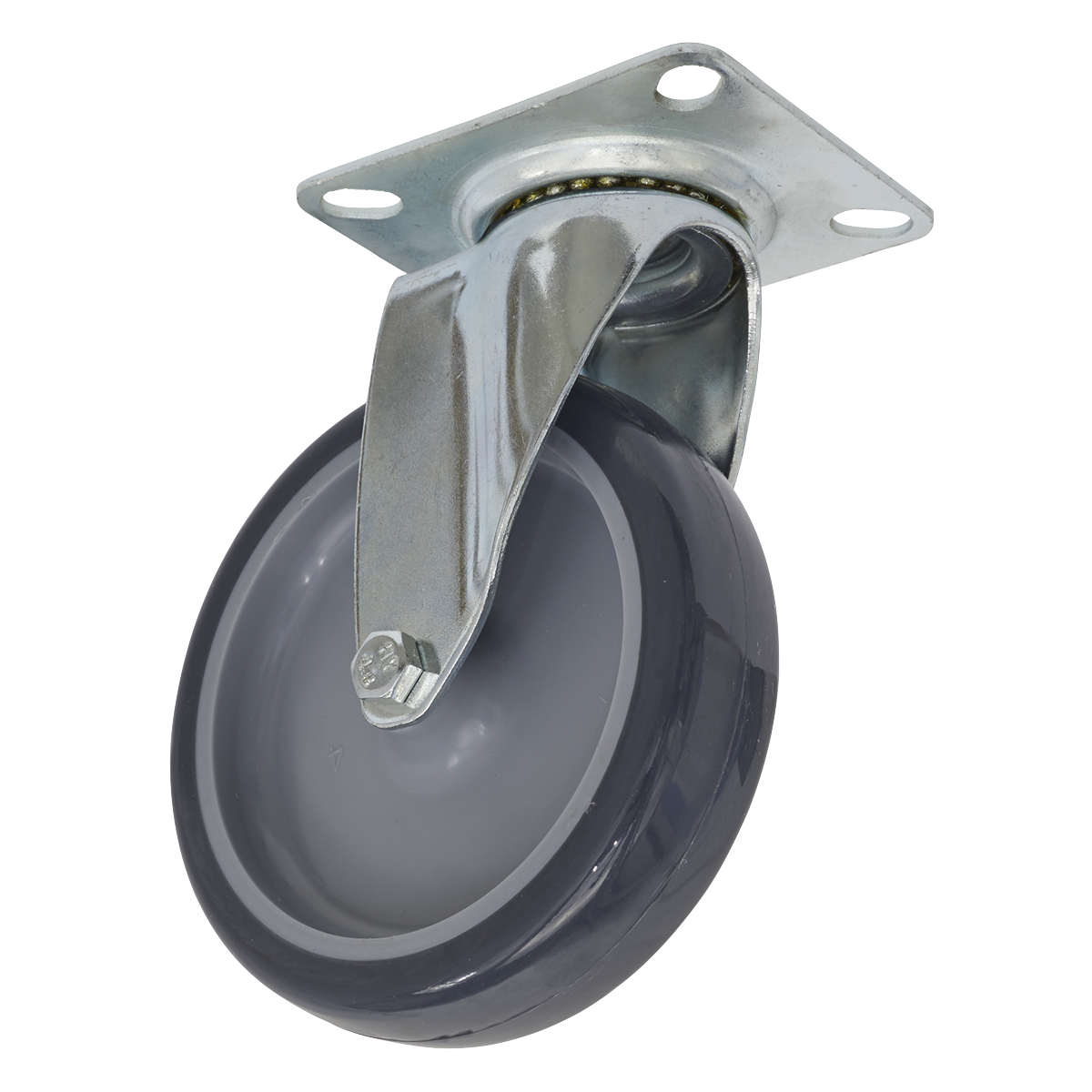 100mm Castor Wheel with Swivel Plate