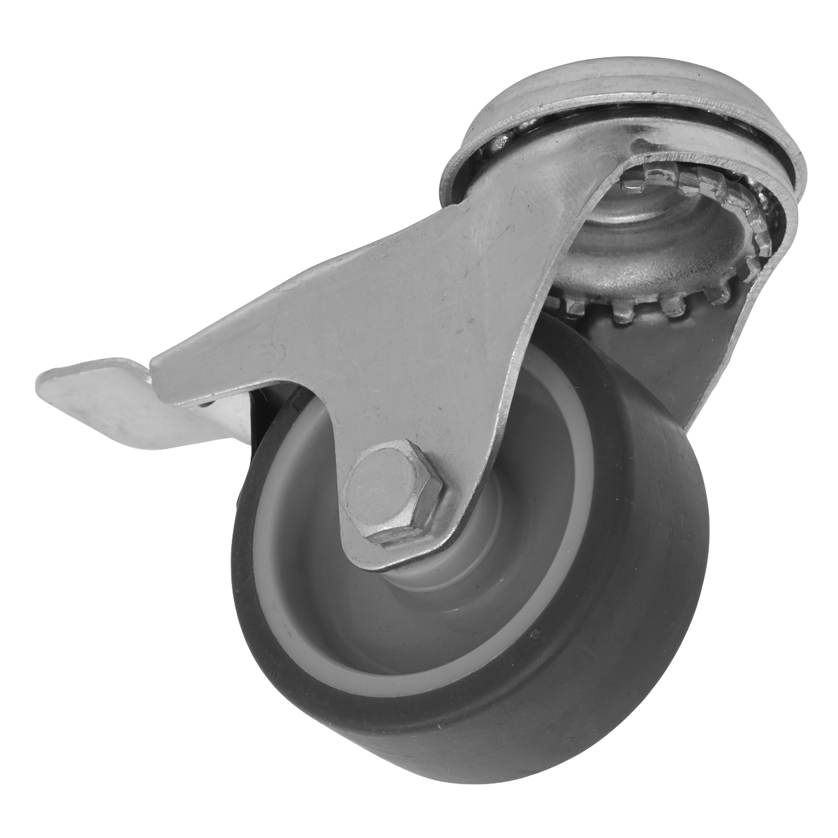 50mm Castor Wheel with Bolt Hole & Total Lock