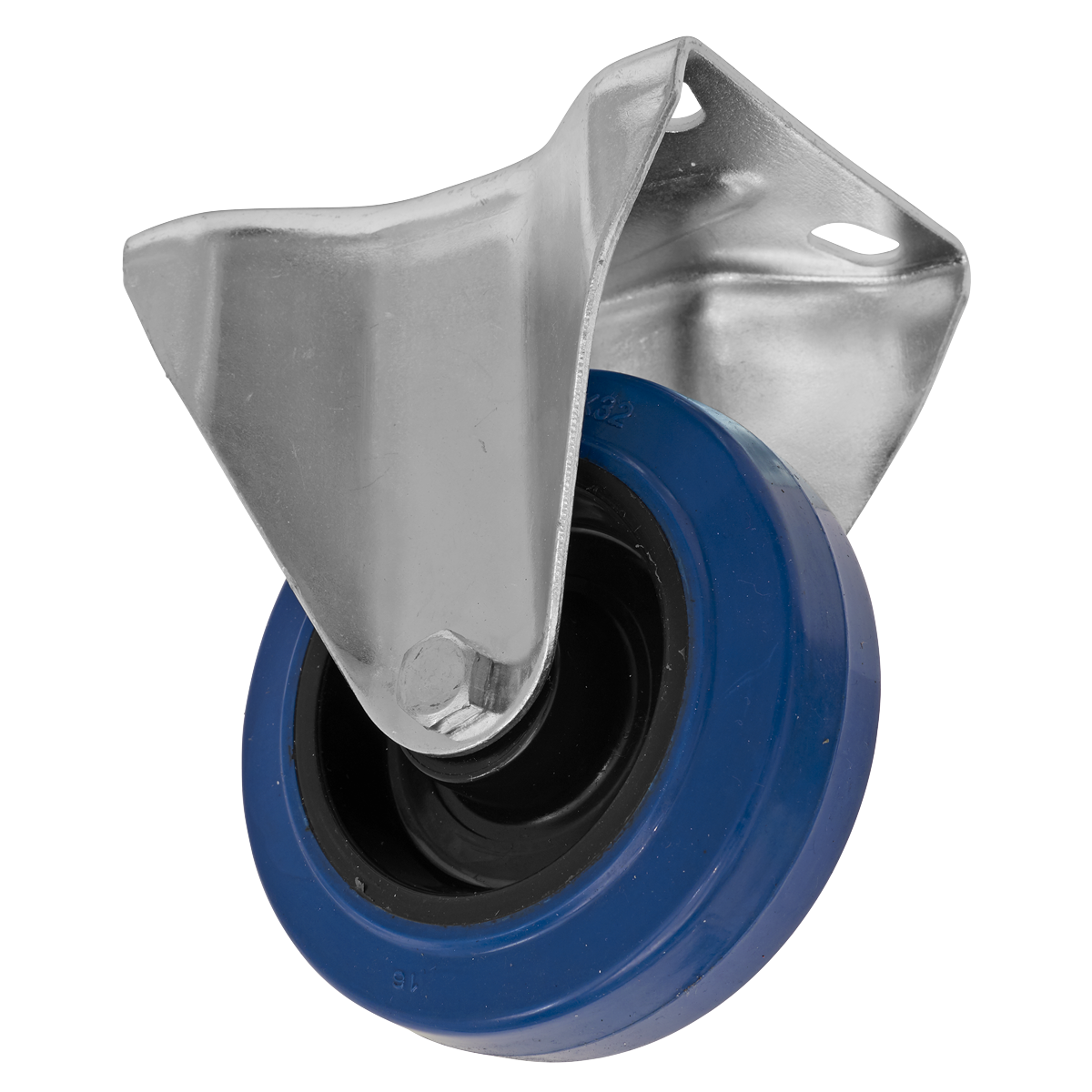 100mm Castor Wheel with Fixed Plate