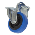 100mm Castor Wheel with Fixed Plate