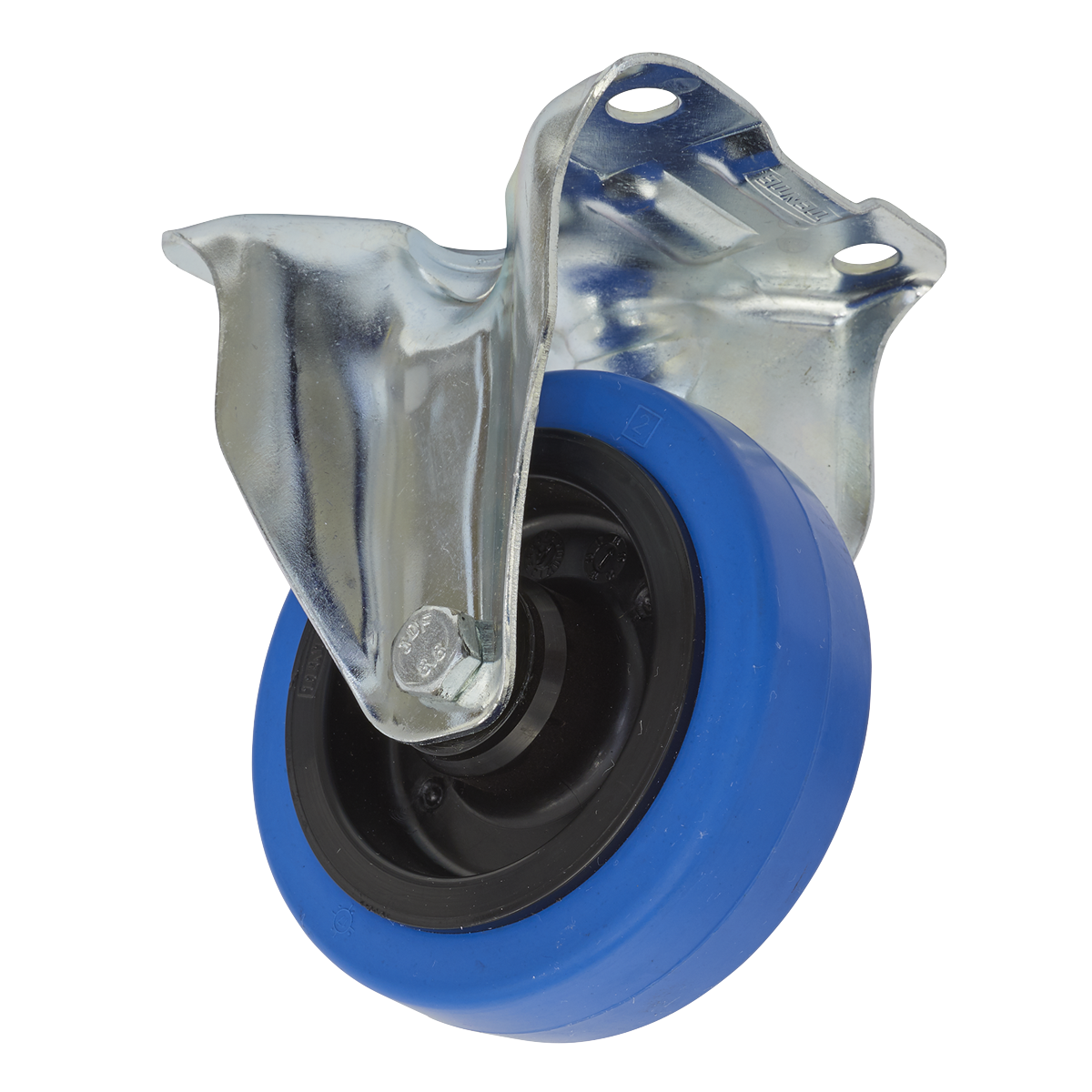 100mm Castor Wheel with Fixed Plate
