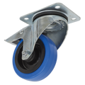 100mm Castor Wheel with Swivel Plate & Total Lock