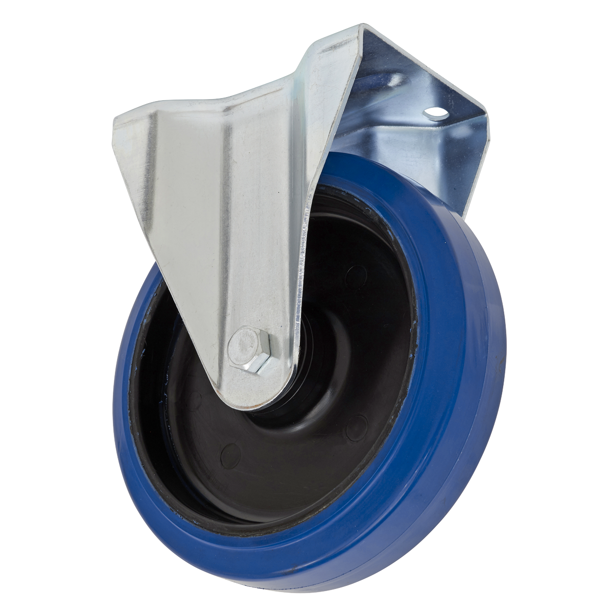 160mm Castor Wheel with Fixed Plate