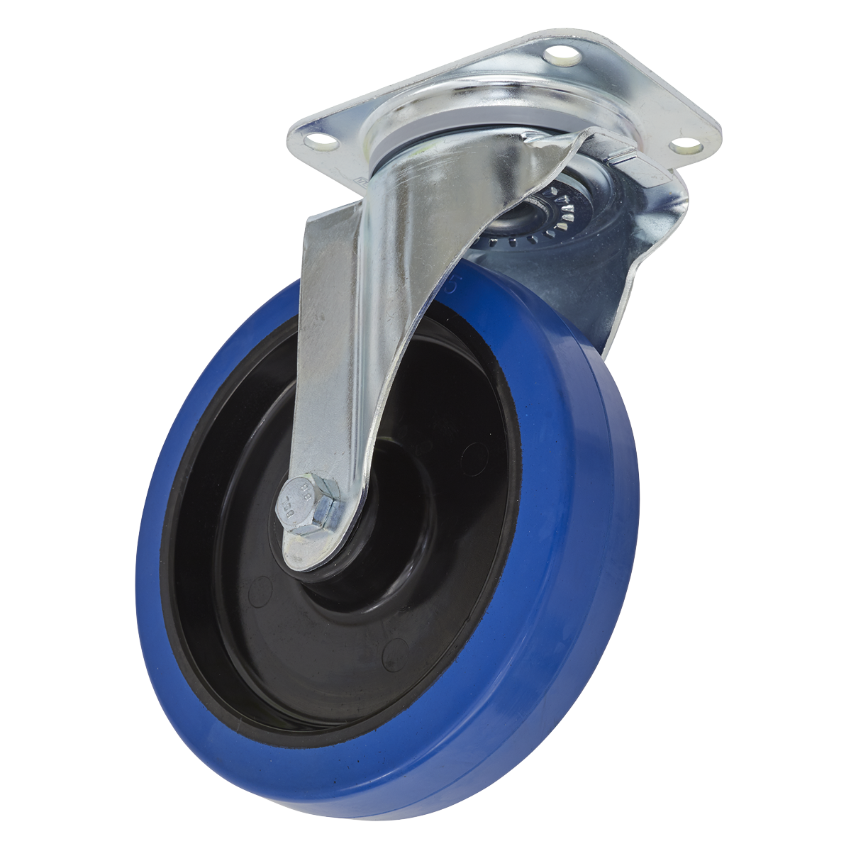 200mm Castor Wheel with Swivel Plate