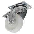 100mm Castor Wheel with Swivel Plate & Total Lock