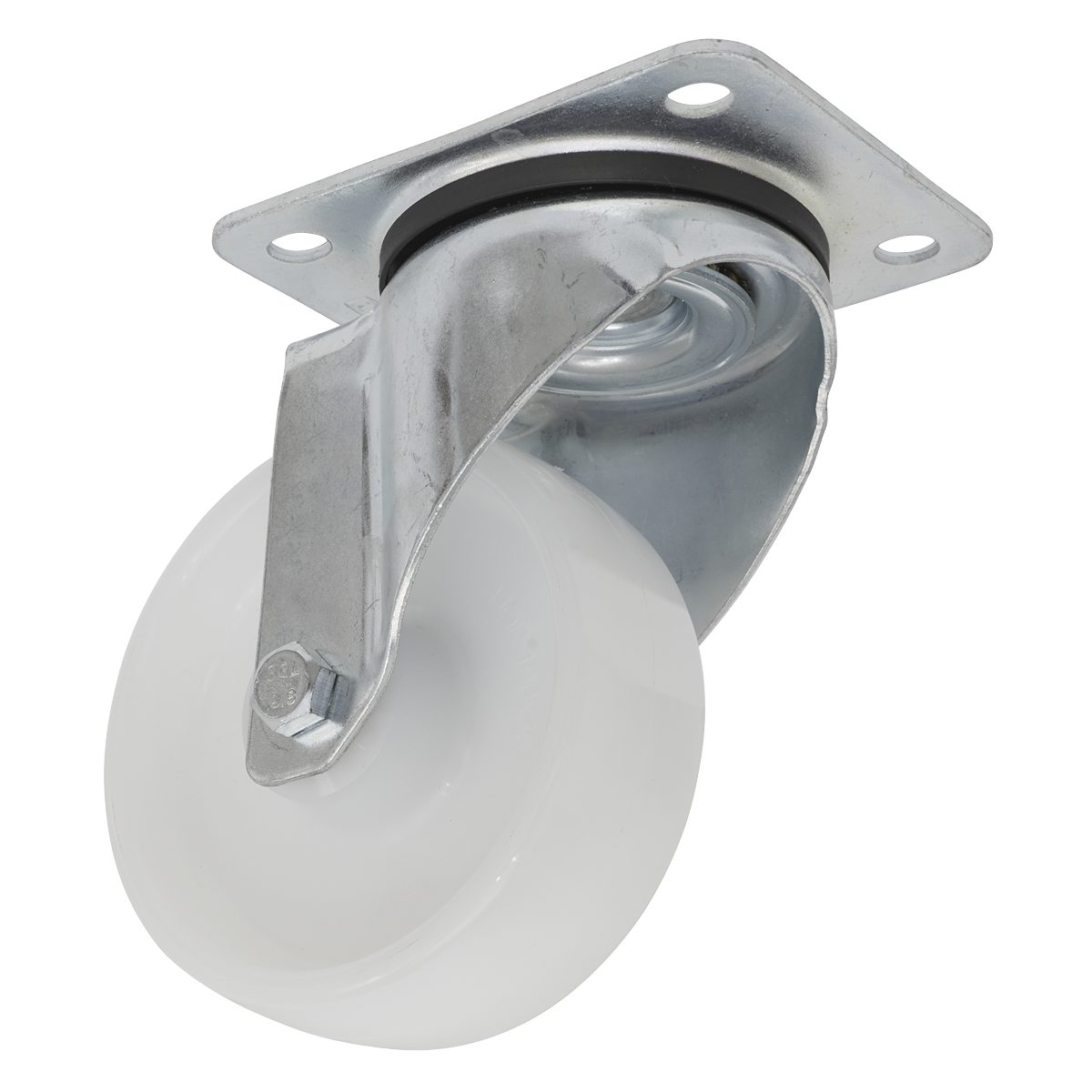 100mm Castor Wheel with Swivel Plate
