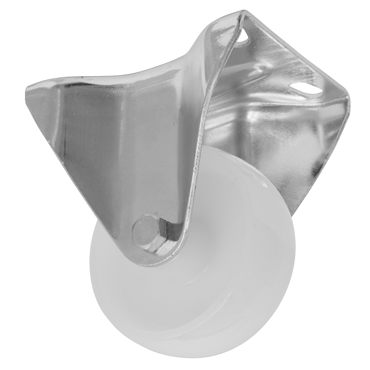 80mm Castor Wheel with Fixed Plate