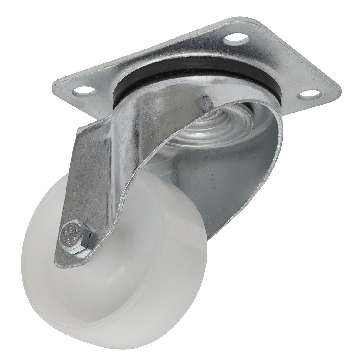 80mm Castor Wheel with Swivel Plate
