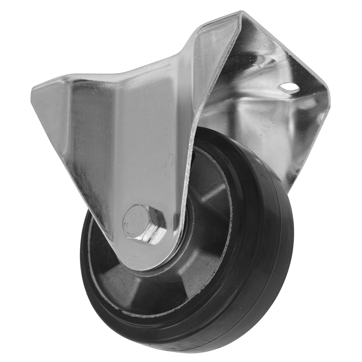 125mm Castor Wheel with Fixed Plate