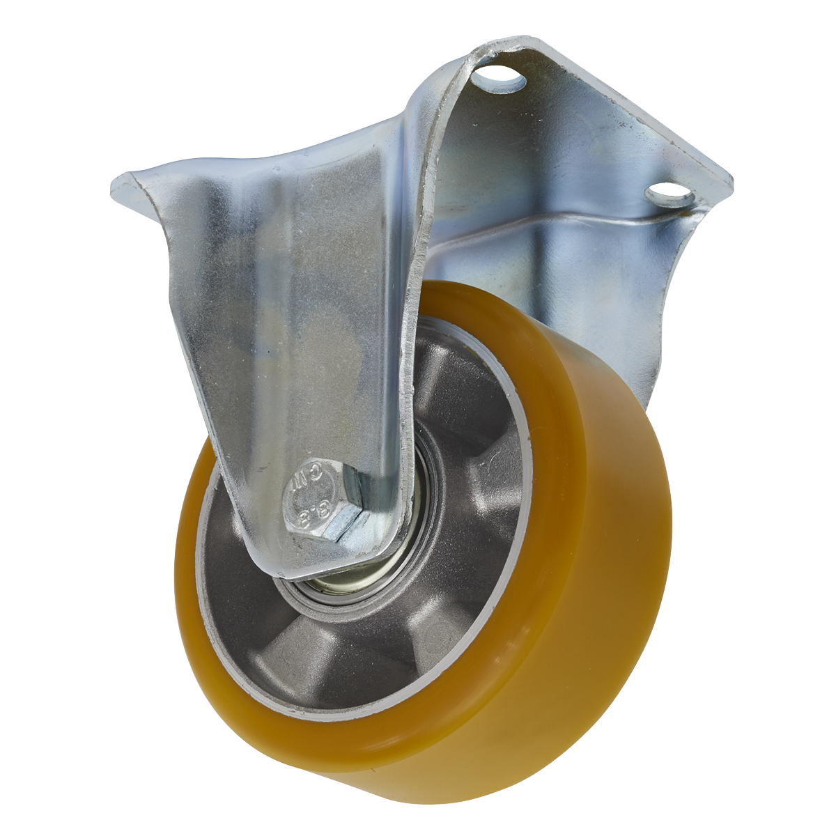 125mm Castor Wheel with Fixed Plate