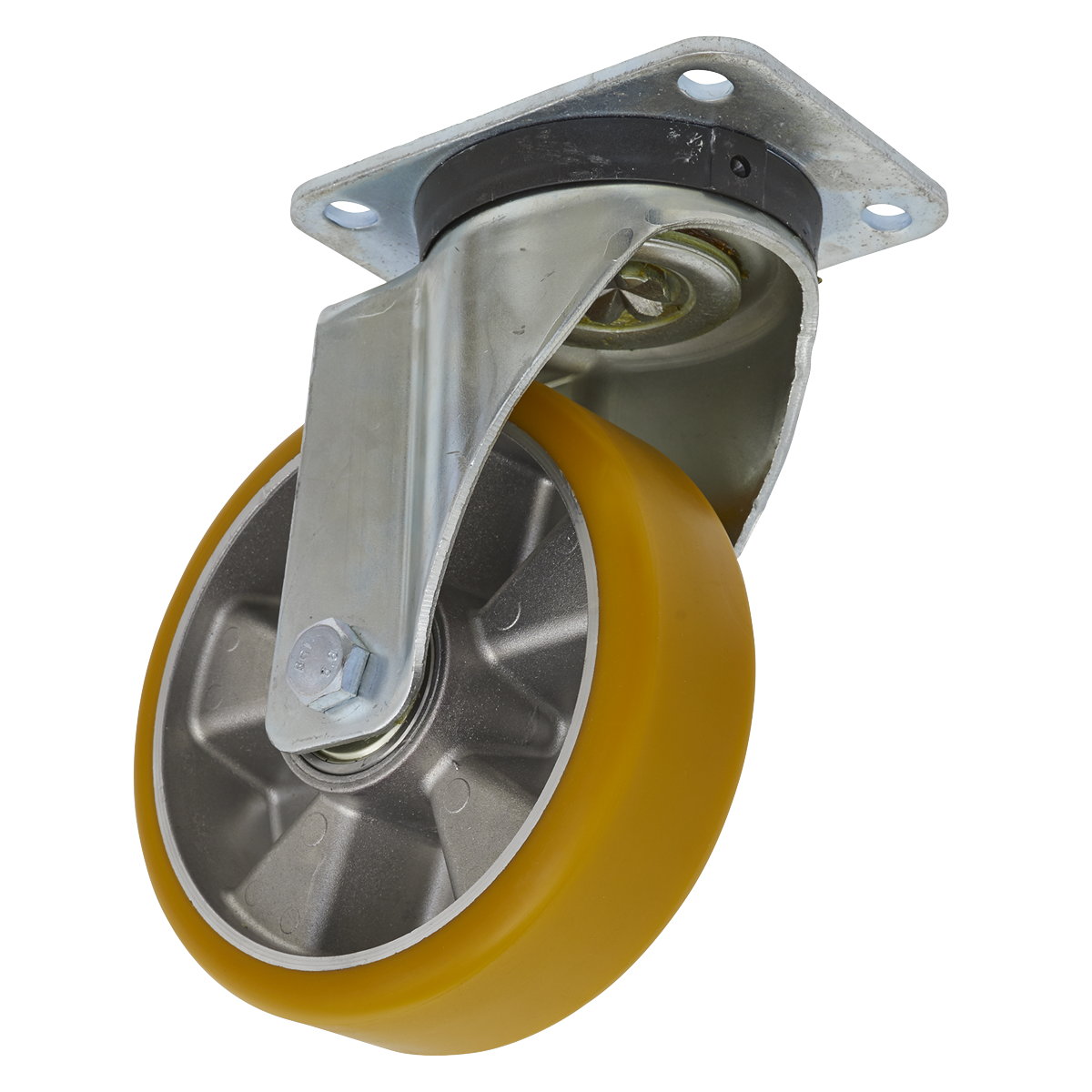 160mm Castor Wheel with Swivel Plate